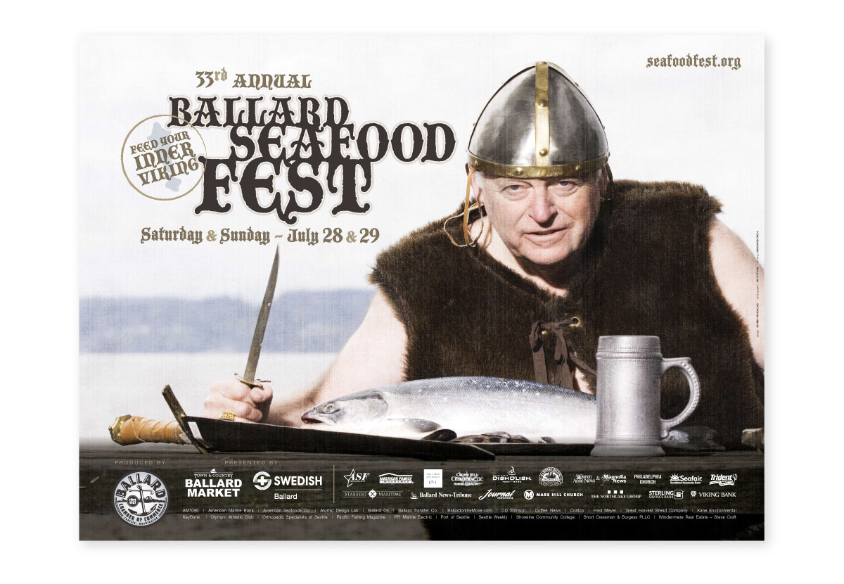 Ballard Seafood Fest 07 Poster