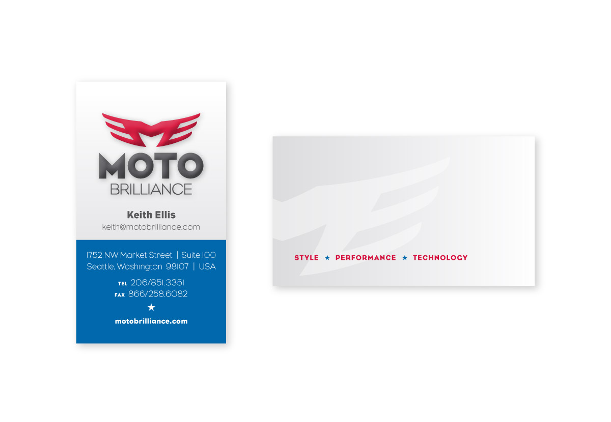 Moto Brilliance Business Card